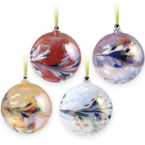 Glass Friendship Ball 8cm