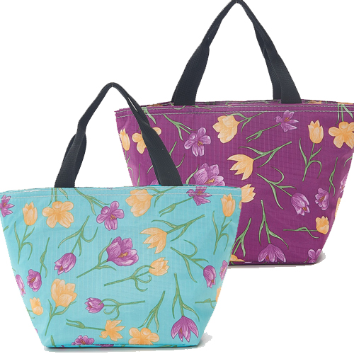 Eco Friendly Lunch Bag - Tulips