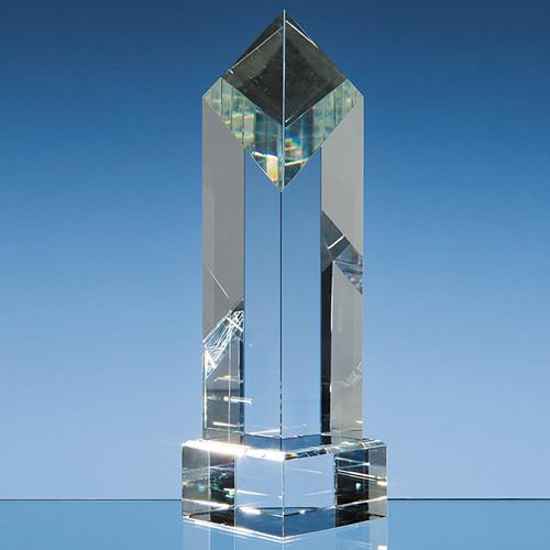23cm Optical Crystal Diamond Award