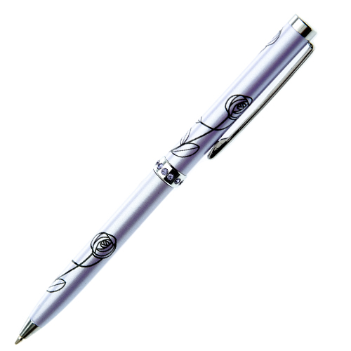 Lilac Pearlised Mackintosh Crystal Pen