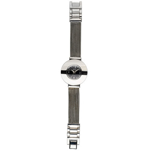 Ladies Eton Silver Wavy Bracelet Watch