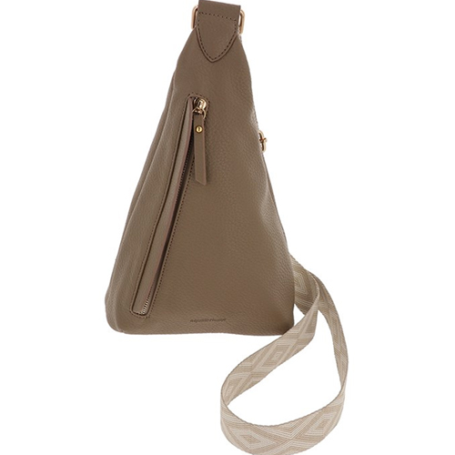 <span style='color: #000000;'>Equibrium Rucksack Style Cross Body Bag - Taupe</span>