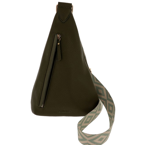 <span style='color: #000000;'>Equibrium Rucksack Style Cross Body Bag - Sage</span>
