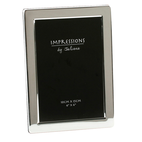 Impressions Silverplated Photo Frame Flat Edge - 4