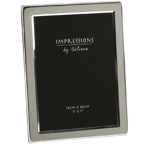 Impressions Silverplated Photo Frame Flat Edge - 5