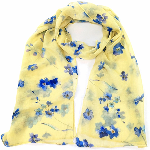Forget Me Not Scarf - Pink