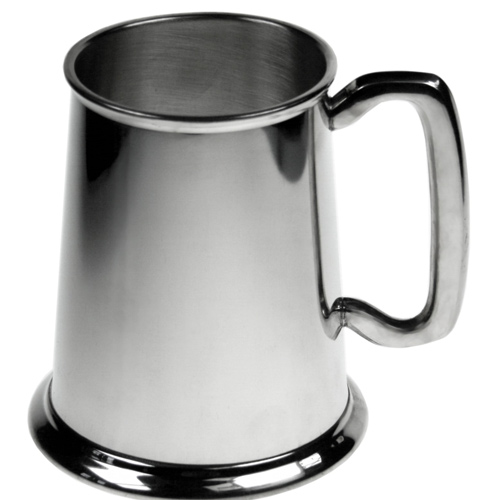 1pt Pewter Plain Tankard