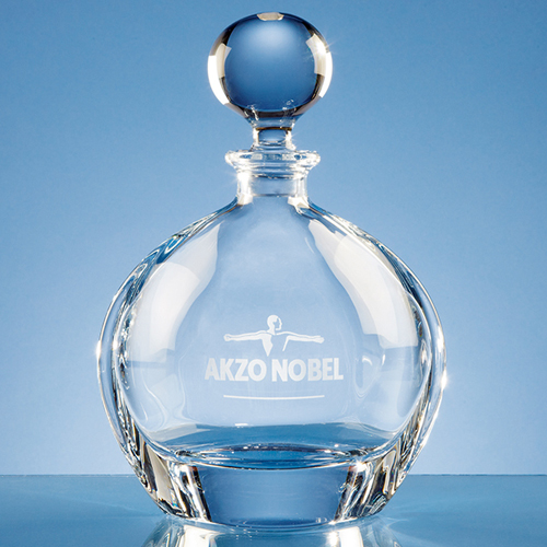 0.75ltr Crystalite Round Decanter