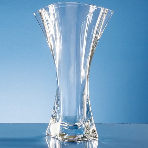 30cm Crystalite Flared Vase