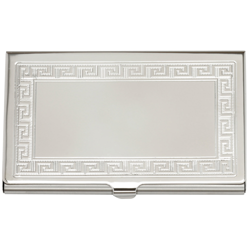 Classic Border Business Card Holder