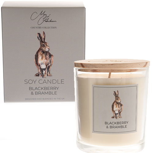 Meg Hawkins 250G Soy Candle - Blackberry & Bramble