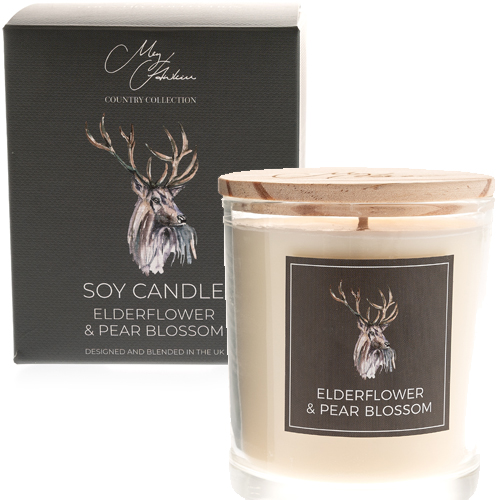 Meg Hawkins 250G Soy Candle - Elderflower & Pear Blossom