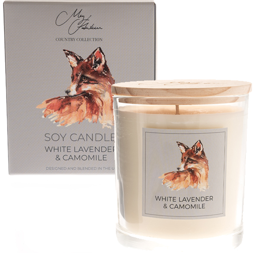 Meg Hawkins 250G Soy Candle - White Lavender & Camomile