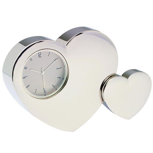 Twin Heart Clock