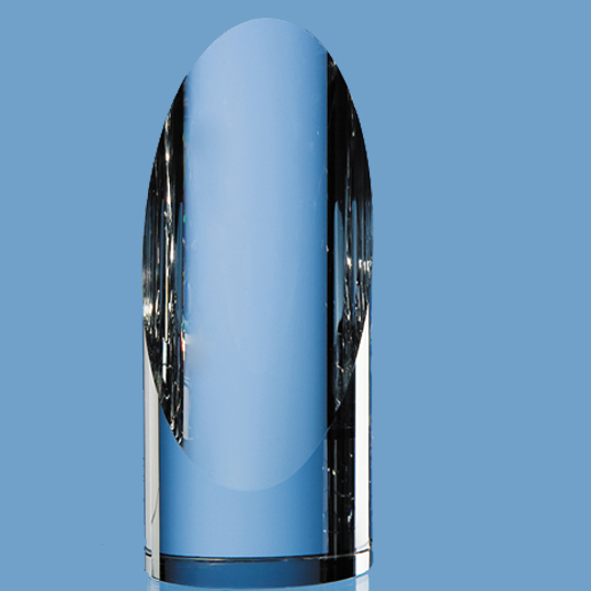 16.5cm Optical Crystal Cylinder Award