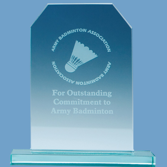 15cm Jade Glass Honour Award