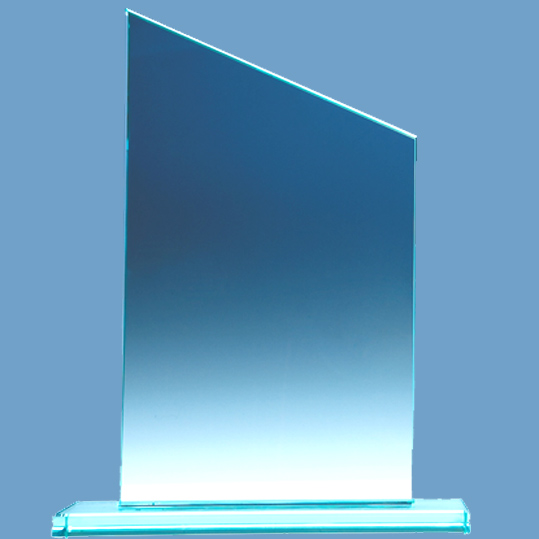 25cm Jade Glass Slope Award