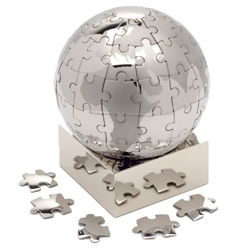 World Globe Jigsaw Puzzle