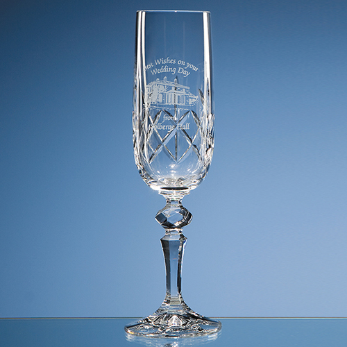 Flamenco Crystalite Panel Champagne Flute