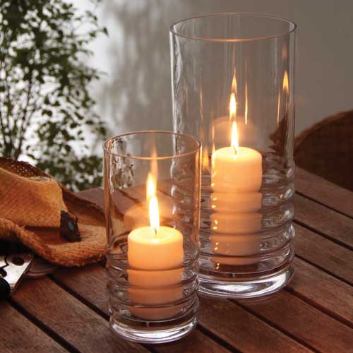 Dartington Wibble Small Hurricane Candle Holder