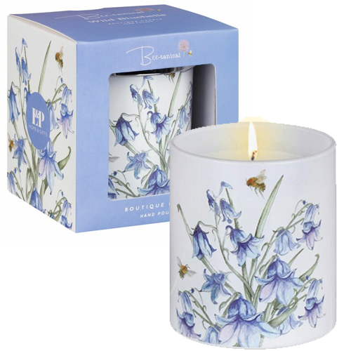Bee-Tanical Candle Jar - Bluebells