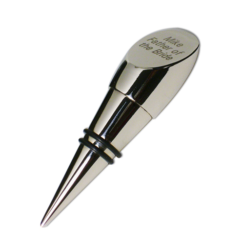 Personalised Contemporary Wine Stopper