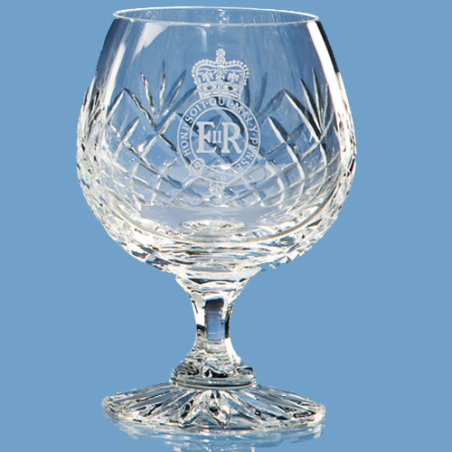 Durham Lead Crystal Panel Brandy