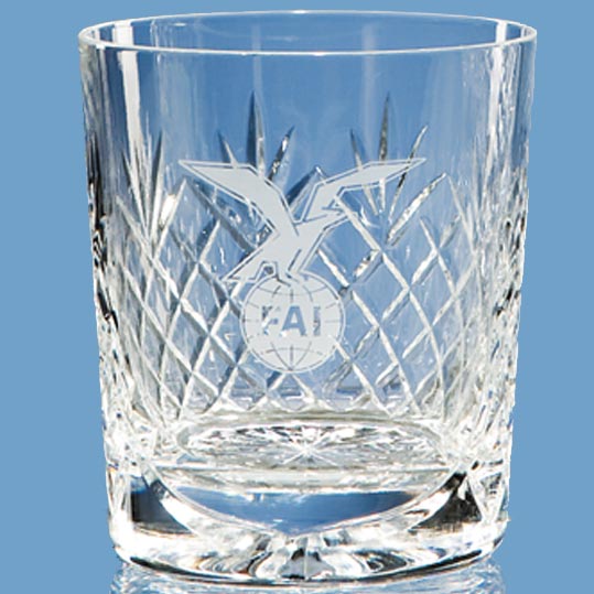 Durham Lead Crystal Panel Whisky Tumbler