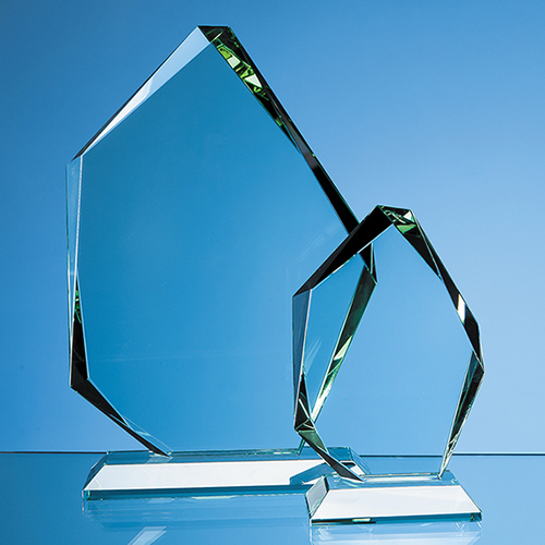 25cm x 19mm Jade Facetted Ice Peak Award