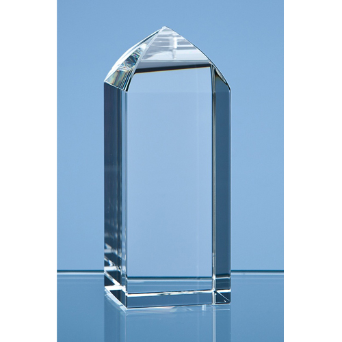 10cm Optical Crystal Mini Tower Rectangle