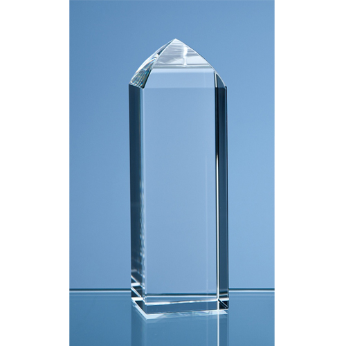 12.5cm Optical Crystal Mini Tower Rectangle