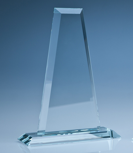 33cm CrystalEdge Clear Tower Award