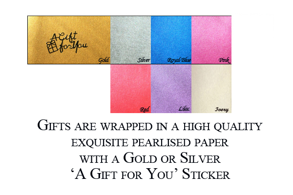 Free Gift Wrapping Colours