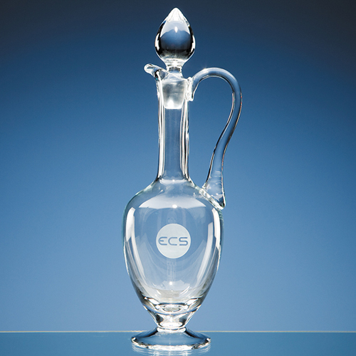 Lead Crystal Claret Jug