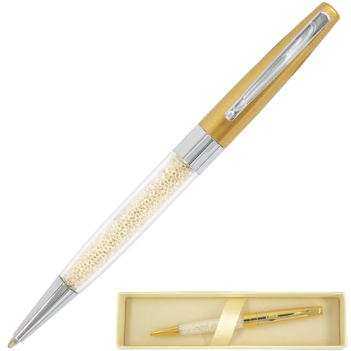 Champagne Princessa Ball Point Pen in Gift Box