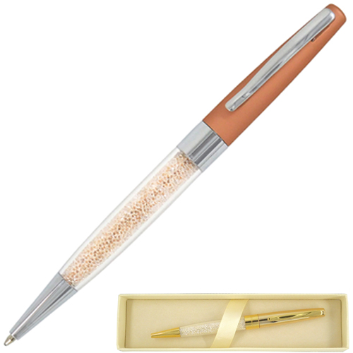 Peach Princessa BallPoint Pen in Gift Box