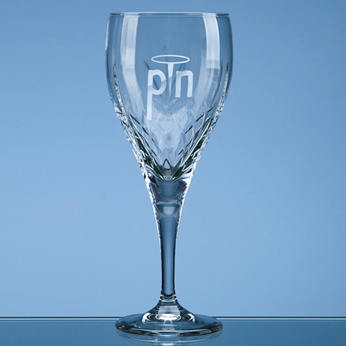 Mayfair Lead Crystal Panel Goblet