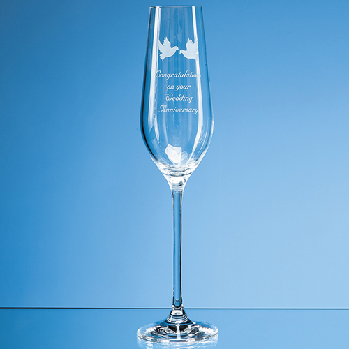 230ml Aura Crystalite Champagne Flute