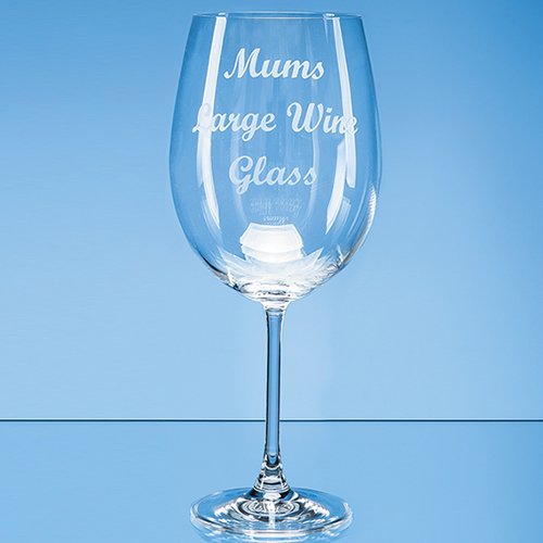 850ml 'Grande Vino' Full Bottle of Wine Glass