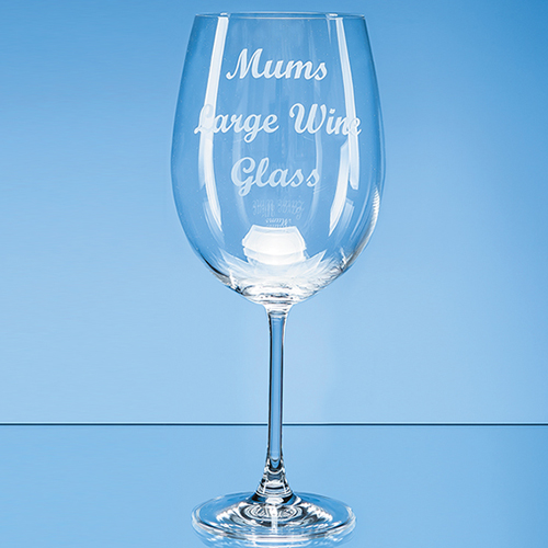 850ml 'Grande Vino' Full Bottle of Wine Glass