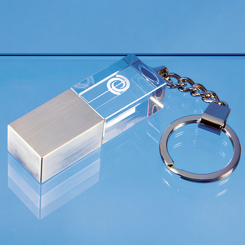 4GB Optical Crystal Memory Stick Keyring