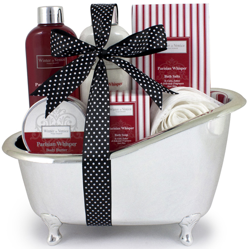 Parisian Whisper Bath Tub Gift Container